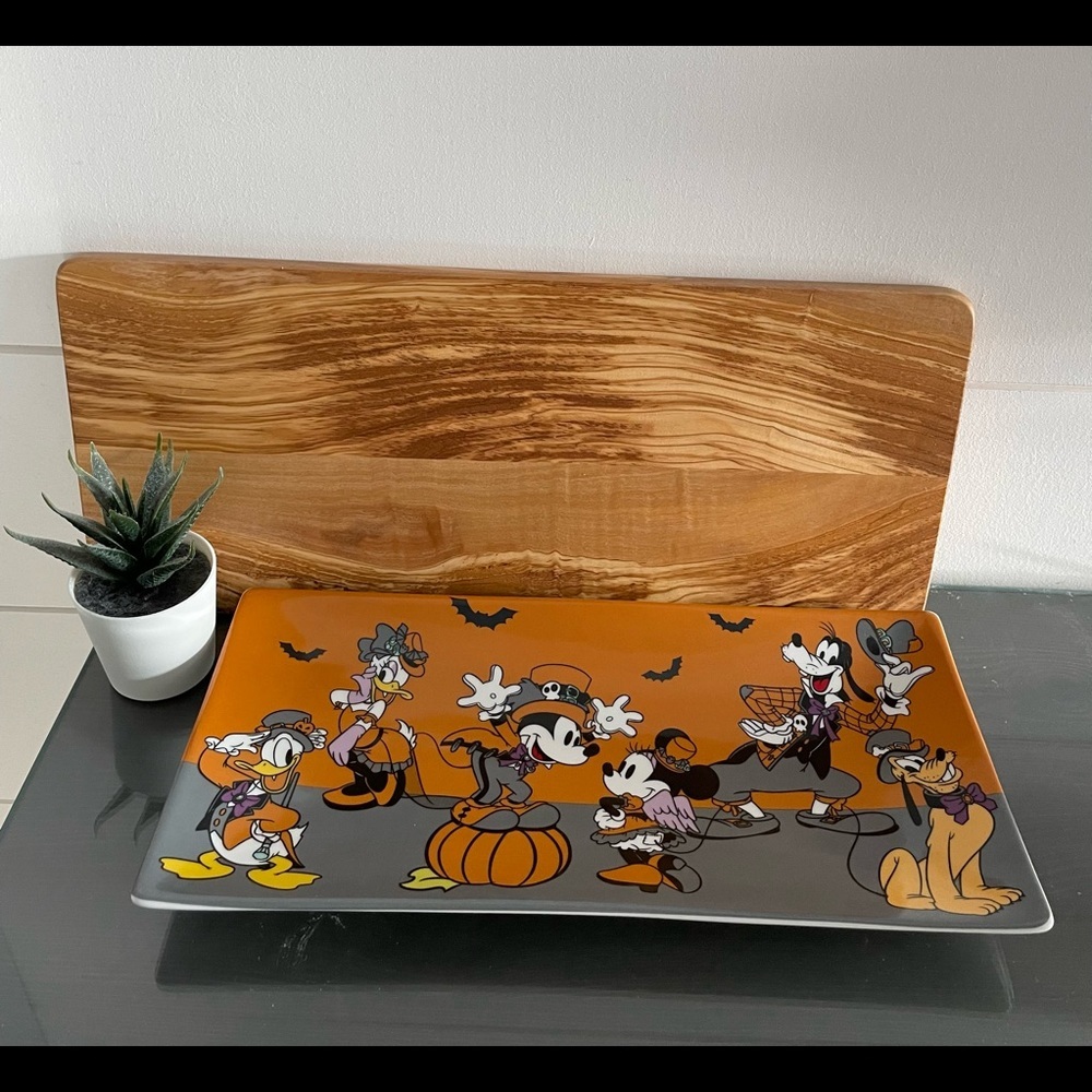 Disney Halloween Ceramic Platter
